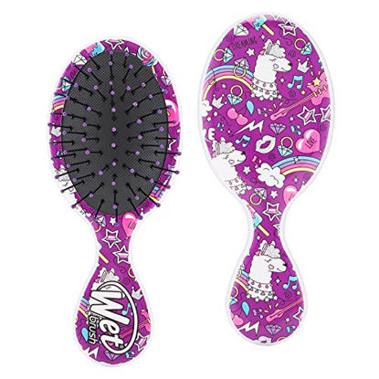 Picture of Wet Brush Squirt Detangler Hair Brushes - Llama Happy Hair - Mini Detangling Brush with Ultra-Soft IntelliFlex Bristles Glide Through Tangles with Ease - Pain-Free Comb for All Hair Types