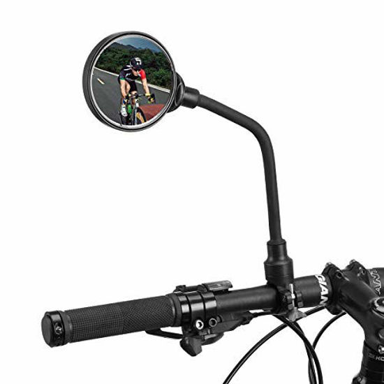 GetUSCart ROCKBROS Bike Mirror Handlebar Mount Safe Rear View