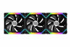 Picture of Lian Li UNI Fan SL120 3 Pack Black - with Controller (ARGB 120mm LED PWM Daisy-Chain)