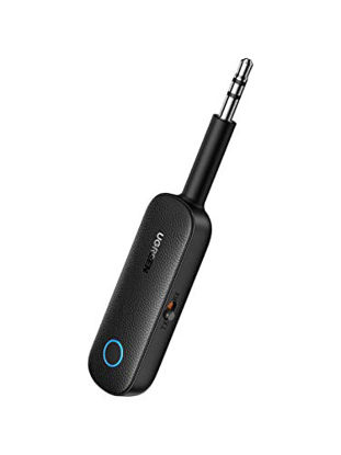 Picture of UGREEN Bluetooth 5.0 Transmitter and Receiver 2 in 1 Wireless 3.5mm Bluetooth Adapter, Dual Devices Simultaneously, Aux Bluetooth Audio Car Adapter Compatible with TV Car Home Stereo System Headphones