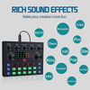 Picture of Podcast Equipment Bundle,Audio Interface with All-In-One DJ Mixer and Studio Broadcast Microphone, Perfect for Recording,Live Streaming,Gaming,Compatible with PC,Smartphone,Play Station