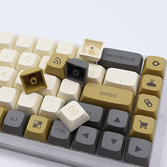 GetUSCart- Guffercty kred XDA Profile Keycaps 125 Retro PBT Key Cap ...