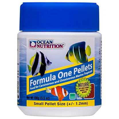 Picture of Ocean Nutrition Formula One Pellets 3.5-Ounces (100 Grams) Jar - Small Pellet Size