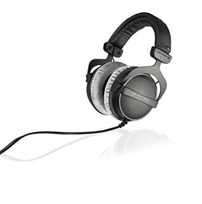 Picture of beyerdynamic DT 770 PRO 250 Ohm Over-Ear Studio Headphones in Black. Closed Construction, Wired for Studio use, Ideal for Mixing in The Studio