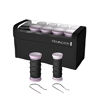 Picture of Remington H1018 Compact Ceramic Worldwide Voltage Hair Setter & Rollers, 1-1 ¼" Purple/Black, Original Version, 14 Piece Set