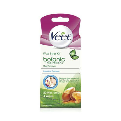 Picture of Veet Body, Bikini and Face Hair Remover Wax Kit, 20 ct