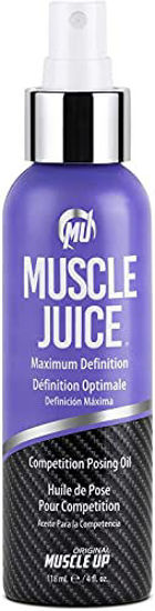 Picture of Pro Tan, Muscle Juice, Maximum Definition Posing Oil, Stage Oil, Fitness Event, Modeling, Photoshoot, 4 oz.