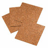 Picture of Quartet Cork Tiles, Cork Board, 12" x 12", Corkboard, Wall Bulletin Boards, Natural, 4 Pack (102)