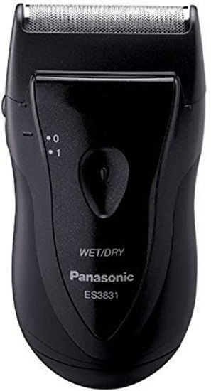 Picture of Panasonic Electric Razor for Men, Cordless Wet Dry Lightweight Shaver with Ergonomic Grip, ES3831K, Black