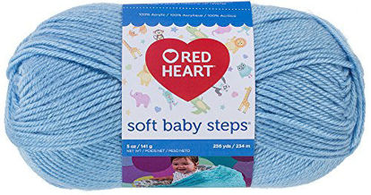 Picture of RED HEART Soft Baby Steps Yarn, Baby Blue