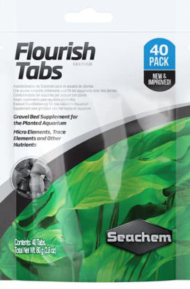 Picture of Seachem Flourish Tabs Growth Supplement - Aquatic Plant Stimulant 40 ct