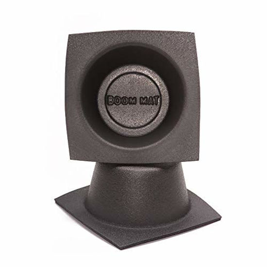 Picture of Design Engineering 050331 Boom Mat Speaker Baffles, 6.5" Round Slim (Pack of 2), Black