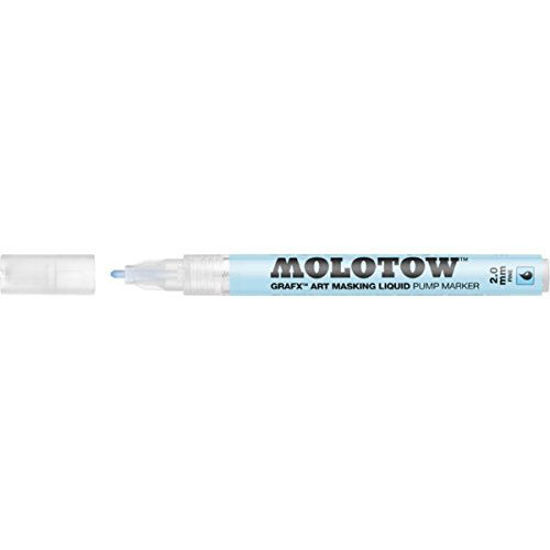 Picture of Molotow GRAFX Masking Fluid Pump Marker, 2mm, 1 Each (728.001)