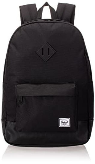 Picture of Herschel Heritage Backpack, Black/Black, Classic 21.5L