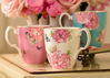 Picture of Royal Albert Friendship Vintage Collection Mug, 1 Count (Pack of 1), Pink Print