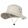 Picture of Extra Big Size Brushed Twill Aussie Hats - Beige XL-2XL