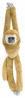 Picture of Wild Republic White Handed Gibbon Plush, Monkey Stuffed Animal, Plush Toy, Gifts for Kids, Hanging 20 Inches