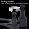 Picture of IsoAcoustics Aperta Series Isolation Speaker Stands with Tilt Adjustment: Aperta (6.1" x 7.5") Silver Pair