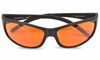 Picture of Blue Blocking Amber Glasses for Sleep 99.9 Percent Effective - Nighttime Eye Wear - Special Orange Tinted Glasses Help You Sleep and Relax Your Eyes