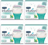 Picture of Schick Intuition Pure Nourishment Womens Razor Refills with Coconut Milk and Almond Oil (Pack of 4)