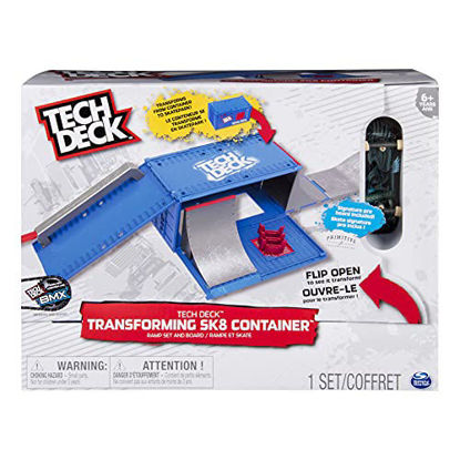 Picture of TECH DECK - Transforming SK8 Container with Ramp Set and Skateboard