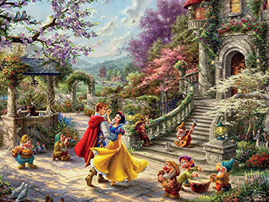 Picture of Ceaco - Thomas Kinkade - Disney Dreams Collection - Snow White Sunlight - 750 Piece Jigsaw Puzzle