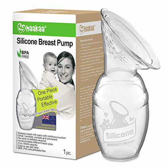 Picture of Haakaa Manual Breast Pump 4oz/100ml, New Style