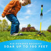 Picture of NATIONAL GEOGRAPHIC Air Rocket Toy - Ultimate LED Rocket Launcher for Kids, Stomp and Launch the Light Up, Air Powered, Foam Tipped Rockets up to 100 Feet