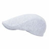 Picture of FEINION Men Cotton Newsboy Cap Soft Fit Cabbie Hat (Light Grey)