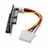 Picture of Cablecc IDE/PATA 40Pin Disk to SATA Female Converter Adapter PCBA for Desktop & 3.5" Hard Disk Drive