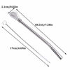 Picture of FRUTA 6 PCS Stainless Steel Yerba Mate Tea Bombilla Straws with Filter Spoon and 2 PCS Cleaning Brushes, Removable Filtered Spoons Drinking Straw, 18.5CM/7.28inch