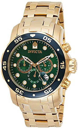 Invicta watch gold discount plated