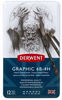 Picture of Derwent Graphic Drawing Pencils, Medium, Metal Tin, 12 Count (34214)