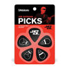 Picture of Planet Waves Joe Satriani Guitar Picks, Black, 10 Pack, Medium