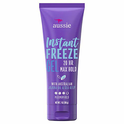 Picture of Aussie Instant Freeze Hair Gel with Jojoba Oil & Sea Kelp, 7 Ounce