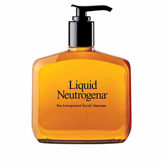 Picture of Neutrogena Liquid Fragrance-Free Gentle Facial Cleanser with Glycerin, Hypoallergenic & Oil-Free Mild Face Wash Unscented, 8 Fl Oz