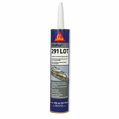Picture of Sikaflex-291 LOT, Black, Marine Adhesive and sealant, General All-Purpose PU Adhesive with Long Open time, 10.1 fl. oz