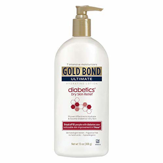 Picture of Gold Bond Ultimate Diabetic Skin Relief Lotion, Fragrance Free 13 Oz by Gold Bond Ultimate