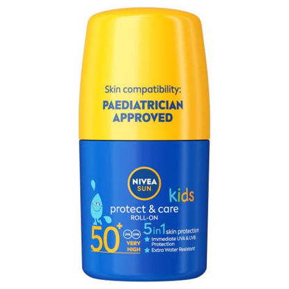 Picture of Nivea Sun Kids Caring Roll-On with High SPF50 50 ml by Nivea