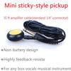 Picture of Luvay Acoustic Guitar Pickup, Piezo Contact Microphone Transducer for Acoustic Guitar, Ukulele, Violin, Mandolin, Banjo, Cello, Kalimba, Harp etc.