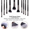 Picture of Makeup Brushes 24pcs Makeup Brush Set Kabuki Foundation Blending Brush Face Powder Blush Concealers Eye Shadows Make Up Brushes Kit with Bag