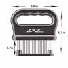 Picture of ZXZ Meat Tenderizer, 48 Stainless Steel Sharp Needle Blade, Heavy Duty Cooking Tool for Tenderizing Beef, Turkey, Chicken, Steak, Veal, Pork, Fish, Christmas Cooking Set