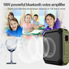 Picture of Wireless Voice Amplifier Bluetooth Teacher Microphone 18W Waterproof Portable Voice Amplifier Headset Mic Rechargeable Voice Enhancer Personal Microphone for Classroom Outdoors