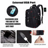 Picture of Extra Large 52L Travel Laptop Backpack with USB Charging Port Fit 17 Inch Laptops for Men Women