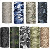 Picture of Headband Face Bandana Head Wrap Scarf Neck Warmer Headwear Balaclava for Sports (9PCS CAMO-5)