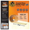 Picture of Gorilla Crystal Clear Repair Duct Tape Tough & Wide, 2.88" x 15 yd, Clear, (Pack of 1)