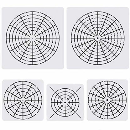 Mandala Sketchbook: Mandala Drawing Template Sketchbooks for Adults,  Circular Drawing Paper, 100 Pages 8.5x11. (Paperback)