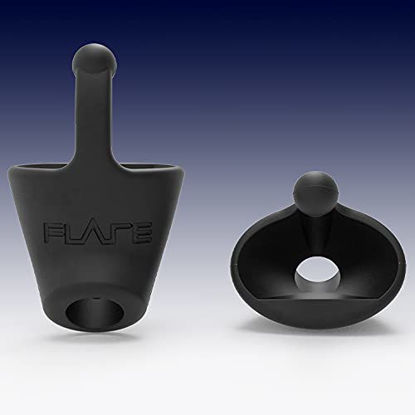 Picture of Flare Audio Calmer Night (Standard, Black) - an in-Ear Device to Calm Sound Sensitivities, Reduce Stress and Take The Edge Off Unpleasant Noises During The Night