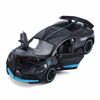 Picture of haomsj Bugatti Divo Diecast Metal Model Cars for Boy Toys Age 3-12 Pull Back Vehicles with Music Doors and Hood Can Be Opened(Gray)