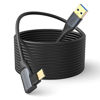 Picture of Quest 2 Link Cable 16 FT, CableCreation USB 3.1 to USB C Cable 5 Gbps, Quest Link Cable VR Compatible with Oculus Quest 2 Virtual Reality Headsets Gaming PC, 5 Meters